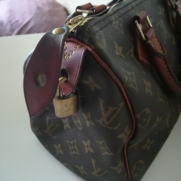 vintage louis vuitton speedy 25 authentic updated! - Picture 5 of 8